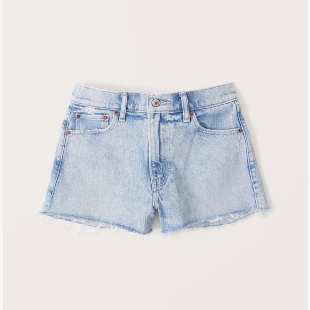 Abercrombie & Fitch The Mom Short Mid Rise Plus Size 22